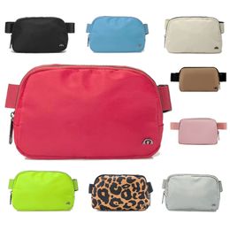 lu Classic Luxury everywhere lulul belt Bag Waist Bags Designer bumbag Women's mens Nylon Fleece bum chest sports yoga bag Shoulder handbag Crossbody fashion Wallet