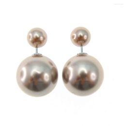 Stud Earrings Arrival Earring 925 Silver Balls For Women Jewelry With Rubber Beads Nice Gift
