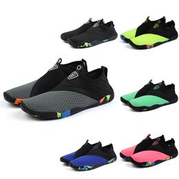 women Men Beach shoes ventilate Grey Black Blue Green Pink Slip On Casual Shoes Mens Trainers Sports Sneakers