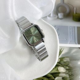 Wristwatches Luxury Women Watch Top Brand Fashion Steel Belt Ladies Quartz Wristwatch Montre Femme Beautiful Gifts Watches