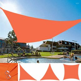 Shade 300D Orange Canvas Tarpaulin Garden Balcony Rain Cover Canopy Pavilion Waterproof Sun Sails Pergola Net Swimming Pool Awning