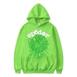 Mens Hoodies Sweatshirts Green Young Thug Hoodie Men Women Angel Web Graphic Print Y2k Pullover 230525