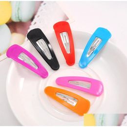 Hair Clips Barrettes Candycolored Glue Drop Scratchresistant Drip Bb Clip Gsfj043 Mix Order Head Delivery Jewellery Hairjewelry Dh7K6