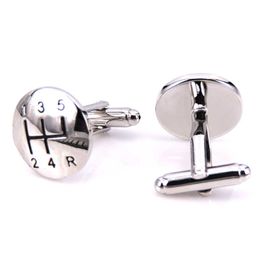 Cuff Links C-MAN Luxury Brand High Quality Steel Shirts Men's Wholesale or Retail Gear Cufflinks G220525