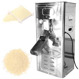 Small Electric Rice Mill Peeling Stainless Steel Cabinet Rice Beater Threshing Machine