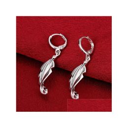 Ear Cuff Womens Sterling Sier Plated Tree Leaf Earrings Gsse646 Fashion 925 Plate Earring Jewellery Gift Drop Delivery Dhsbu