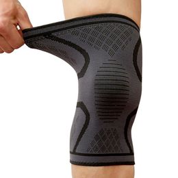 Protective Gear 1PC Fitness Running Cycling Knee Support Braces Elastic Nylon Sport Compression Pad Sleeve for Basketball Volleyball 230524