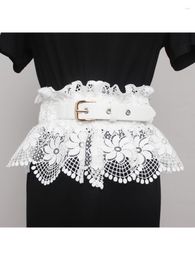 Belts Female Wide Decorative White Shirt Dress Belt Worn Outside Spring And Summer Fashion Trend Lace Cloth Waist Sealing 2023