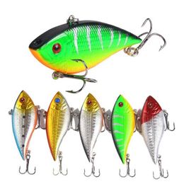 Baits Lures 1 piece/batch of floating VIB Wobblers 70mm 11.4g Isca artificial high pitched vibration Pesca crank bait fishing gear P230525