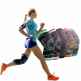 Protective Gear 1Pcs Unisex Sports Knee Pads Compression Joint Relief Arthritis Running Fitness Elastic Bandage Basketball Volleyball 230524