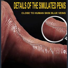 Dildos/Dongs Reuseable Male Penis Enlargement Extender Sleeve Delay Ejaculation Sex Toys for Men Intimate Goods Sex Shop for Men 18+ L230518