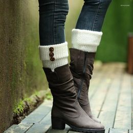 Women Socks 1 Pair Winter Knitting Boot Cuffs For Keep Warm Leg Watmers Ankle Warmers Legwarmer Girl Baggy