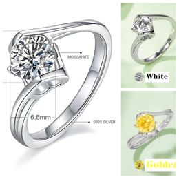 925 silver designer love heart Ring for Womens The Kiss of an Angel Twisting Arms High-end quality Couples wedding Rings women designers Bague moissanite ring M05A