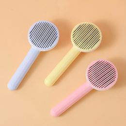 New pet comb massage hair removal comb cat self-cleaning needle comb cat beauty hair products