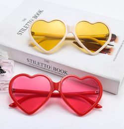 Love shape frame sunglasses unisex sunglass high quality glasses multiple colors