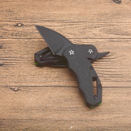 New Arrival KS4700 Pocket Folding Knife 8Cr13Mov Black Blade 6061-T6 Handle EDC Folder Knives with Retail Box