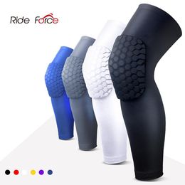 Protective Gear 1PC Honeycomb Knee Pads Sleeve Basketball Brace Elastic Kneepad Patella Foam Support Volleyball 230524