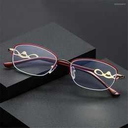 Sunglasses Radiation Protection Metal Frame Eyewear Presbyopic Eyeglasses Computer Goggles Anti Blue Light Reading Glasses