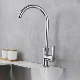 Kitchen Faucets 360 Rotating Faucet Single Handle Pull-out Mixer And Cold Water Countertop Installation
