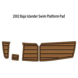 2004 Baja Islander 202 Swim Platform Step Mat Boat EVA Foam Teak Deck Floor Pad