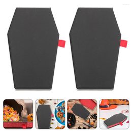 Gift Wrap Coffin Candy Box Party Supplies Storage Containers Case Decorative Prop Cookie Decoratings