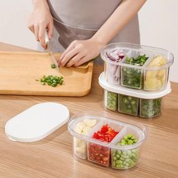 Storage Bottles Modern Food Holder Stackable BPA-Free Fridge Vegetable Fruit Container Compact Kitchen Accessory