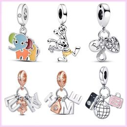 925 Sterling Silver Pandora Charm Camera Women's Clothing, Lucky Tree Pendant, Suitable for Original Bracelet DIY Female Jewellery Fashion Accessories Production