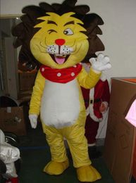Masoct Lion King Simba Mascot Costume Custom Fancy Costume Anime Kits for Halloween Party Event