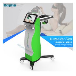 Body Shaping Laser Emerald LuxMaster 10D Scanning Slimming LLLT Machine