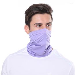 Scarves Silk Scarf Unisex Magic Outdoor Sports Bicycle Headband Bike Cycling Neck Tube Warmer Riding Face Mask