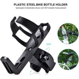 Water Bottles Cages Bicycle Bottle Holder Quick Release Cage Cup 360 Degree Beverage Hanger Flask MTB Bike Accessories 230525