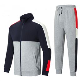 Männer Tracksuit Sweat Anzüge Sportanzug Hoodies Jackets Tracksuits Jogger Jacke Hosen Sets mit M-3xl25 Sport