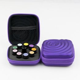 Storage Bags Essential Oil Case 10 Bottles 2MLPerfume Box Travel Portable Carrying Holder Nail Polish Bag