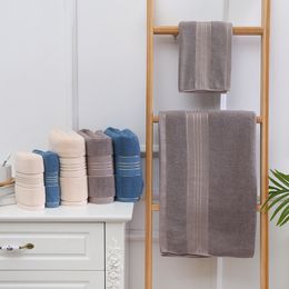 3pcs/set 100% cotton Towel set 1pc bath towel And 2pcs face towel soft bath face towel hand towel Bathroom towel sets