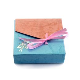 100Pcs Blue Bracelet Bangle Watch Gift Box Case 9x9.5x3cm,Candy Party Holiday New Year Christmas/Wedding Gift Box