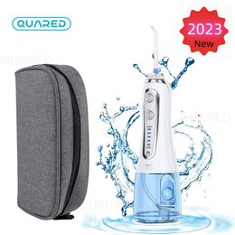 Other Oral Hygiene 5 Mode Oral Irrigator USB Rechargeable Dental Floss 300ml Portable Dental Water Flosser Oral Water Jet Bag h2flosser Blue 230524