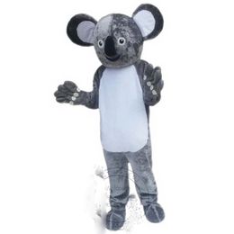 halloween New Adult Grey Koala Mascot Costume Custom fancy costume Cartoon theme fancy dress