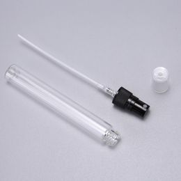 Transparent Small Atomizer Perfume Sample Vials 2ml 3ml 5ml 10ml Portable Mini Spray Glass Perfume Bottle