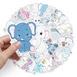 50Pcs Elephant Stickers Skate Accessories Waterproof Vinyl Sticker For Skateboard Laptop Luggage Bicycle Motorcycle Phone Car Decals