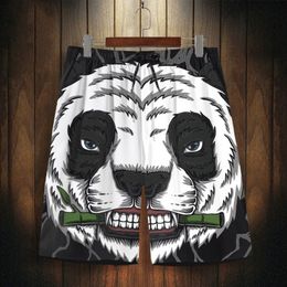 Designer Mens Shorts Summer Drawstring Pants Cartoon Printed Sweatpants Trend New Cotton Capris Casual Plus Size Clothing M-4XL