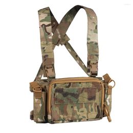 Hunting Jackets D3CRM Tactical Chest Rig Multi-function Modular Vest Lightweight With Mag Pouch Gear