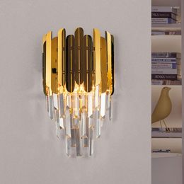 Wall Lamps Modern Sconce Lamp Luxury Gold Light Fixtures Bedside Living Room MING