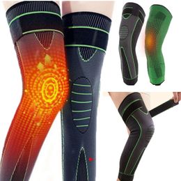 Protective Gear 1 Pair Self Heating Knee Pads Brace Sports Mugwort warmth pad Support For Arthritis Joint Pain Relief Leg protection 230524