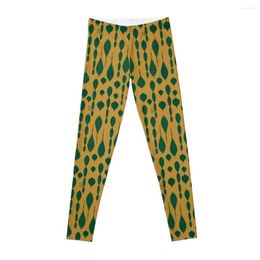 Active Pants Gold Geometric Boho Chic Pattern Leggings Yoga Accessories Sportswear Woman Gym 2023 Legging Womens