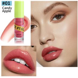FAFAMOON NEW Moisturising Lip Glaze Pearlescent Thin Flash Lip Gloss Lip Lipstick Water Doodle Lip Lip Honey