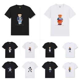 Erkek Tişörtleri Yeni Küçük Ayı Tshirts Tasarımcılar Moda Tişörtleri Ralphs Polos Erkekleri Kadın Rl T-Shirts Üstler Adam Tesis Tshirt Luxurys Sleep Laurens Mv9m