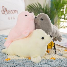 Cute Sea Animal Sea Lion Plush Toy Aquarium Seal Animals Pillow Children's Doll Holiday Gift LA640