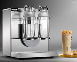 Blender Commercial 1000ML Boba Tea Shaking Machine Upgrade High Capacity Stainless Steel Double Head Automatic Pearl Milk Shaker