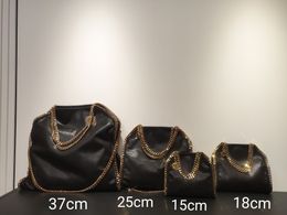 Stella McCartney tote bag Falabella Large Fashion new Women Black Chain Shopping Bags Messenger Leather Mini Handbags Luxury Designer Crossbody Wallet 23