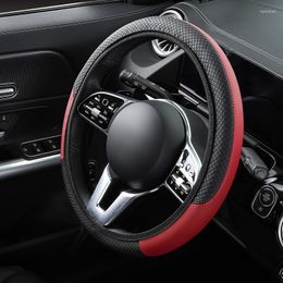 Steering Wheel Covers Universal Car Cover Non-Slip Stitched Steer Protector Case For Interior Decoration Accessories